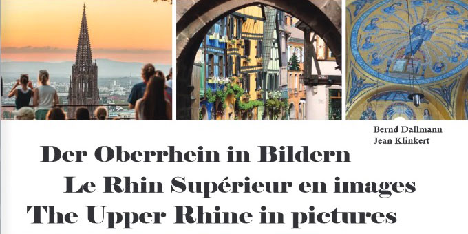 Titelseite des Bildbands „Der Oberrhein in Bildern“ von Bernd Dallmann und Jean Klinkert