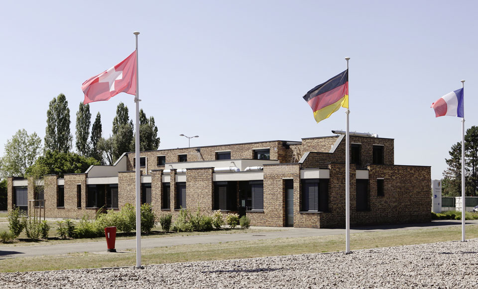 INFOBEST PALMRAIN im ehemaligen französischen Zollgebäude